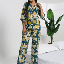 Bannos Swagger Women Printed Night suit-image-80