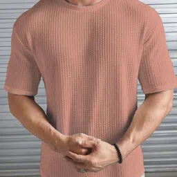 ADORATE Men Extended Sleeves Pockets T-shirt-20