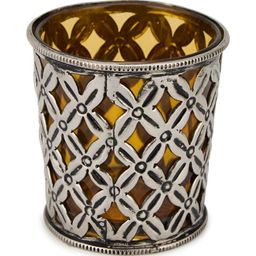 Fabindia Silver-Toned 2 Pieces Textured Candle Holder-10