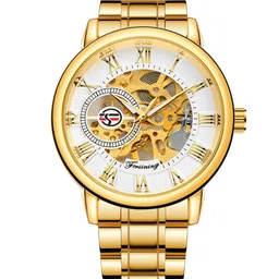 FORSINING Men Skeleton Dial & Stainless Steel Straps Analogue Watch FSG8099M4G7-image-52