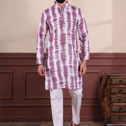 PulseIQ Men Multi Linen Kurta Sets-picture-41