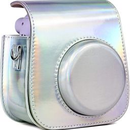 Zenko MINI 11 INSTAX CAMERA HOLO SILVER POUCH BAGCamera Bag-picture-26