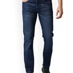 Basics Men Jean Regular Fit Mid-Rise Stretchable Cotton Jeans-image-82