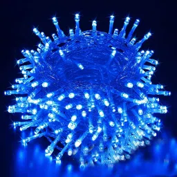 42 LEDs 14 m Blue Steady String Rice Lights-13