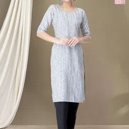 Moda Rapido Women Ethnic Motifs Printed Regular Kurta with Trousers-image-87