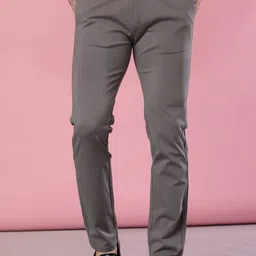 V-Mart Men Low-Rise Cotton Chinos Trousers-picture-3