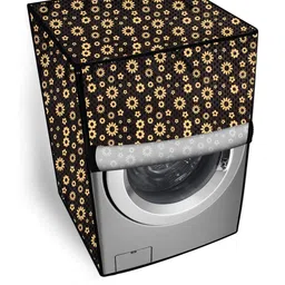 The Furnishing Tree PVC Waterproof Front Load Washing Machine Cover Compatible for Godrej 6 Kg, DxW-image-93