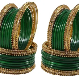 ZULKA Set Of 48 Stone-Studded Bangles-79