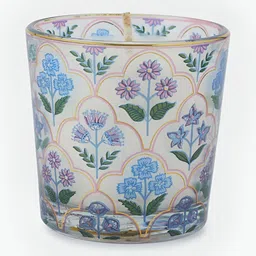 Fabindia White & Pink 4 pieces Jar Candle-23