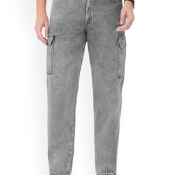 me Queen Men Straight Fit Mid-Rise Heavy Fade Jeans-image-88