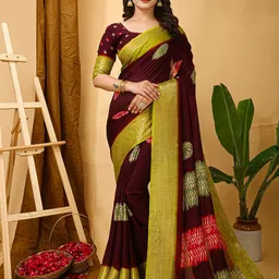 DIVASTRI Zari Saree-image-93