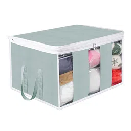 Kuber Industries Grey Set of 1 Regular Drawer Organiser Organisers-36