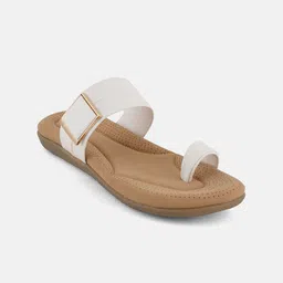 CORSICA Women Solid Open Toe Flats with Buckles-24