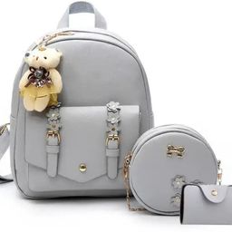daq Small 10 L Backpack Fancy Leather Stylish Premium Backpack For Women & Girls School/Casual Bag-picture-2