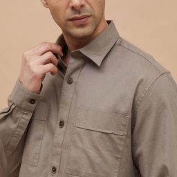 CODE by Lifestyle Men Geometric Denim Jacket with Patchwork image 2