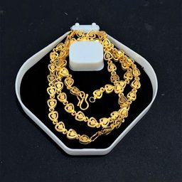 AKLINA Set Of 2 Gold-Plated Minimal Body Chain-picture-14