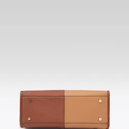 Allen Solly Colourblocked Structured Satchel image 4