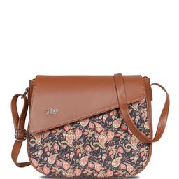 LIVRO Floral Structured Sling Bag-16