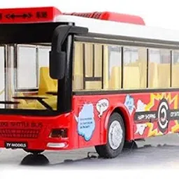 Diecast Metal London Double Decker Scale Model Alloy Metal Bus with Light Sound-14