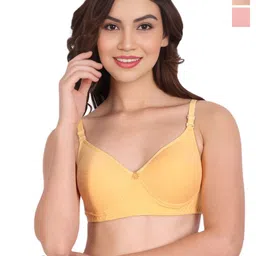 Liigne Pack Of 2 Lightly Padded Non-Wired Full Coverage Bra-19