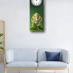 OLIVE TREE White & Black Printed Traditional Wall Clock-18