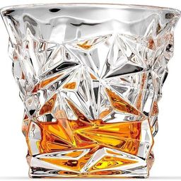 (Pack of 2) Old Fashioned Whiskey Glass Scotch,Bourbon,Vodka Juice and Cocktails Glass Set Water/Juice Glass-image-15
