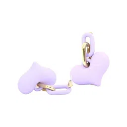FIMBUL Set Of 2 Gold-Plated Heart Shaped Drop Earrings image 3