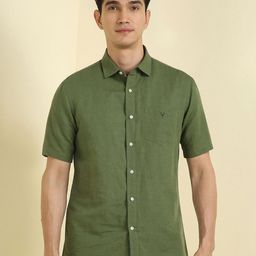Allen Solly Slim Fit Spread Collar Casual Shirt-image-52
