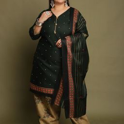 Roly Poly Women Floral Printed Regular Kurta with Salwar & With Dupatta-14