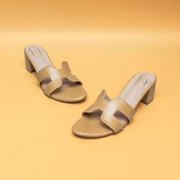 Fancy Nancy Textured Block Mules image 2