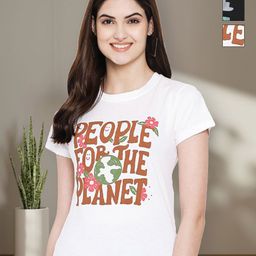 Tromko Women Typography 3 Printed Applique T-shirt-picture-47