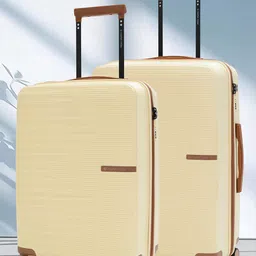 Nasher Miles Set Of 2 Havelock Textured Hard-Sided Trolley Bags-image-25