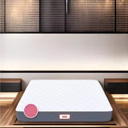 COIRFIT White & Grey Quilted 2 In 1 Firm King Size Orthopedic Mattress-image-82