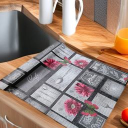 REVEXO Grey & Pink Printed Water-Resistant Shelf Liner-picture-18