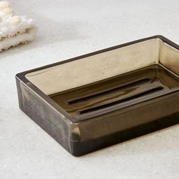 Home Centre Green Glass Soap Dish-50