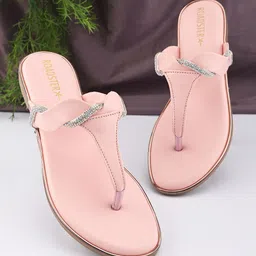 The Roadster Lifestyle Co Women Embellished Open Toe Flats-43