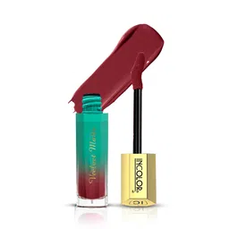 INCOLOR Velvet Matte 24 Hr Long Lasting Lipgloss- 4 ml - Scarlet 20-12