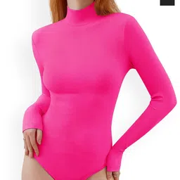 TRENDY ERA Pack Of 2 High Neck Bodysuits-picture-34
