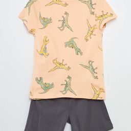 KIABI Boys Graphic Printed Nightdress-image-91