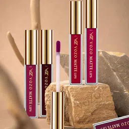 VOZO Set Of 4 Flawless Matte Liquid Lipstick 4ml Each - 103-104-106-201-99