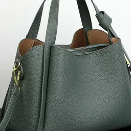 CORSICA Textured PU Structured Handheld Bag image 3