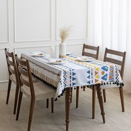 HOMEMONDE Unisex Blue Table Covers-image-84
