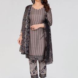 Moda Rapido Chevron Printed Unstitched Dress Material-image-54