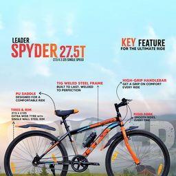 LEADER Spyder 27.5T MTB Cycle image 5