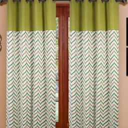Dekor World Multicoloured Set of 2 Window Curtain-42