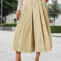 StyleCast x Revolte Women Mid-Rise Culottes Trousers-picture-31