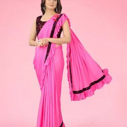 SAADHVI Embellished Designer Saree-image-6