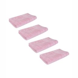 Black gold Pink & White 4 Striped Other 300 GSM Bath Towel-image-81