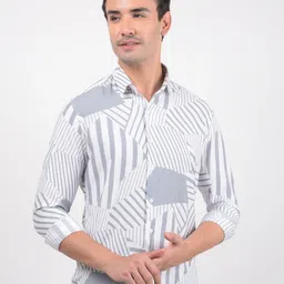 Numero Uno Men Slim Fit Opaque Printed Casual Shirt-image-62