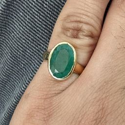 GenZcomplex Green Brass Finger Ring-image-77